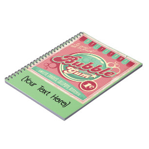 Caderno Espiral Notebook Bubble Gum Photo