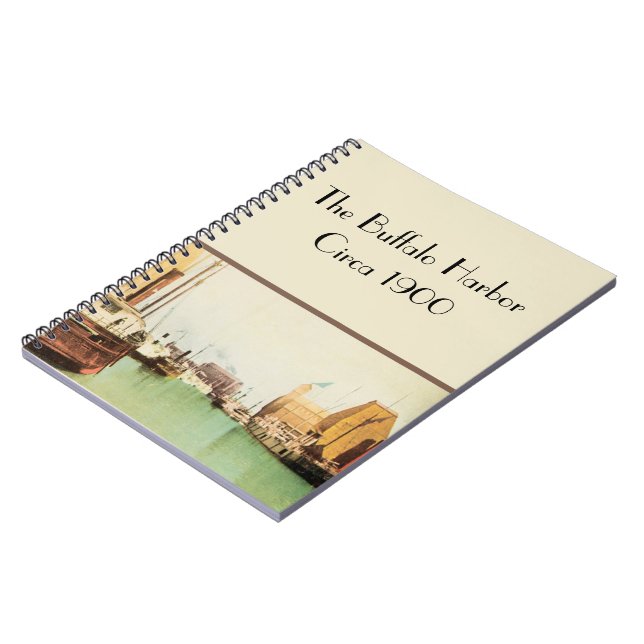 Caderno Espiral Notebook Buffalo Harbour Vintage (Left Side)