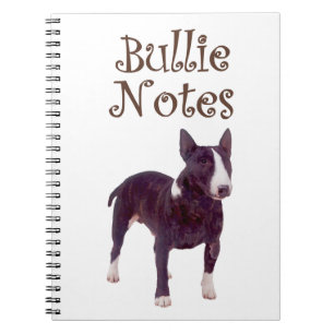 Caderno Espiral Notebook Bull Terrier