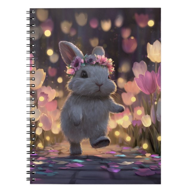 Caderno Espiral Notebook Bunny Twilight Dancing (Frente)