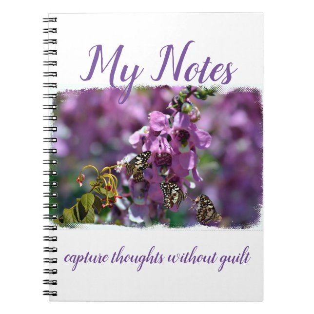 Caderno Espiral Notebook Butterfly (Frente)
