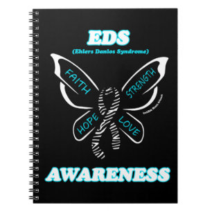 Caderno Espiral Notebook Butterfly/Awarness...EDS