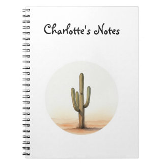 Caderno Espiral Notebook Cactus
