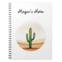 Caderno Espiral Notebook Cactus