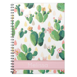 Caderno Espiral Notebook Cactus Impressão personalizado