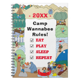 Caderno Espiral Notebook Camp