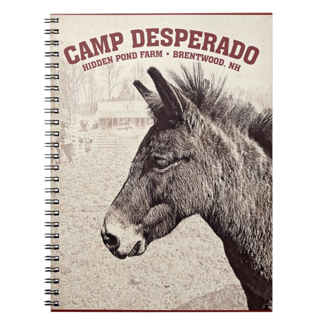 Caderno Espiral Notebook Camp Desperado (Frente)