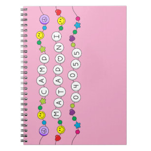 Caderno Espiral Notebook Camp Mataponi Friendship