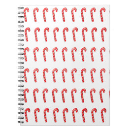 Caderno Espiral Notebook Candy Canes Spiral