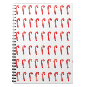 Caderno Espiral Notebook Candy Canes Spiral