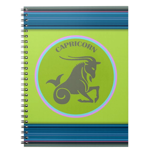 Caderno Espiral Notebook Capricorn (Frente)