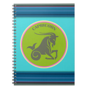 Caderno Espiral Notebook Capricorn