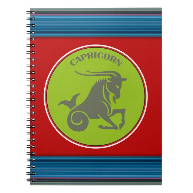 Caderno Espiral Notebook Capricorn (Frente)