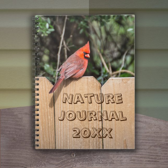 Caderno Espiral Notebook Cardinal (Pássaro Vermelho) (Criador carregado)