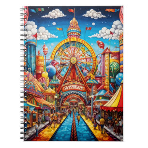 Caderno Espiral Notebook Carnival