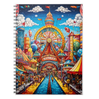 Caderno Espiral Notebook Carnival