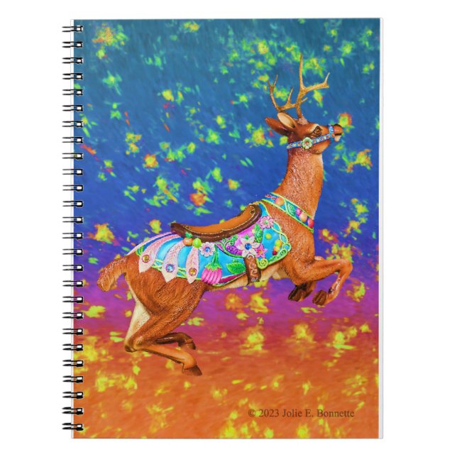 Caderno Espiral Notebook Carousel Stag (Frente)