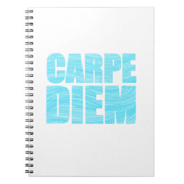 Caderno Espiral Notebook Carpe Diem