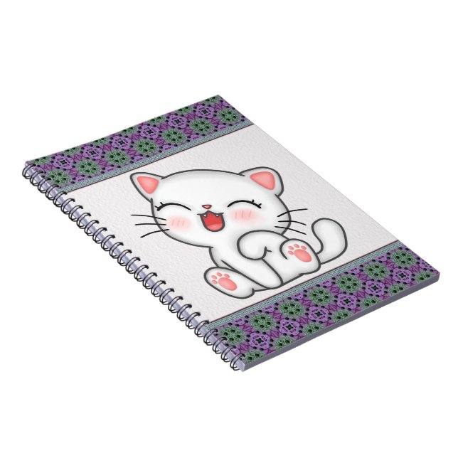 Caderno Espiral Notebook Cat (Lado Direito)