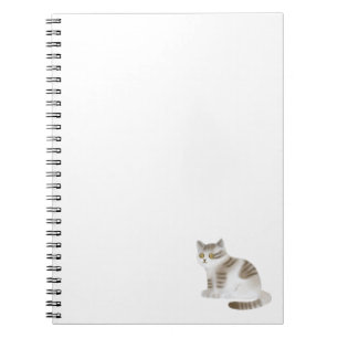 Caderno Espiral Notebook Cat