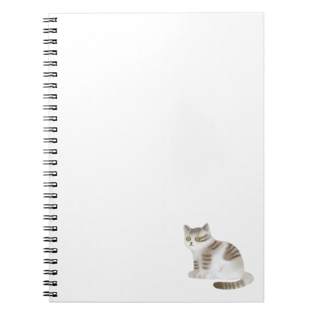 Caderno Espiral Notebook Cat (Frente)
