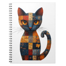 Caderno Espiral Notebook Cat com patch