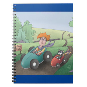 Caderno Espiral Notebook Cat Lady Road