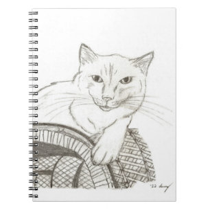Caderno Espiral Notebook Cat Ragdoll