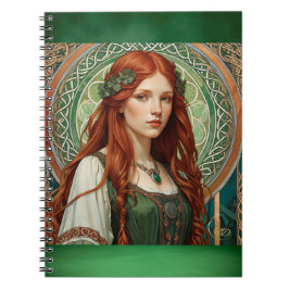 Caderno Espiral Notebook Celtic Girl 2 Spiral