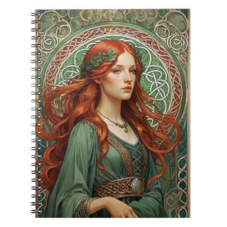 Caderno Espiral Notebook Celtic Girl Spiral 7