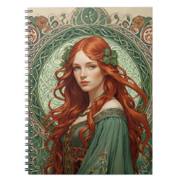 Caderno Espiral Notebook Celtic Girl Spiral 8