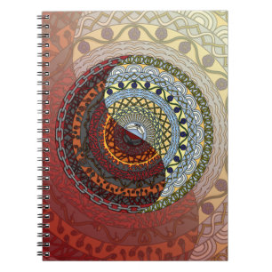Caderno Espiral Notebook Céu e Inferno