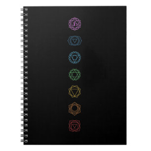 Caderno Espiral Notebook Chakras 7
