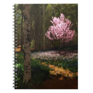 Caderno Espiral Notebook Cherry Tree