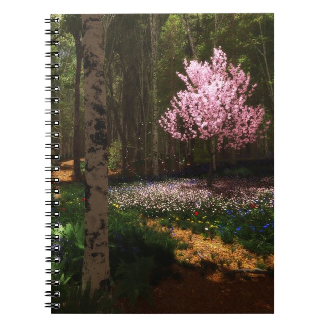 Caderno Espiral Notebook Cherry Tree (Frente)