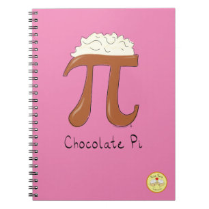 Caderno Espiral Notebook Chocolate Pi Gelado Math Pi Day
