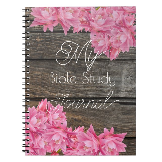 Caderno Espiral Notebook Christian Scripting para Oração, Sermão (Frente)