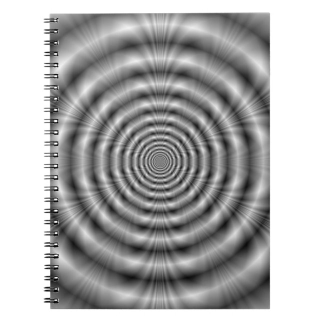 Caderno Espiral Notebook cinza Rings (Frente)