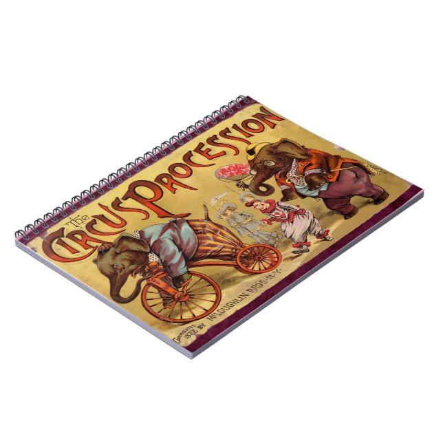 Caderno Espiral Notebook Circus (Left Side)