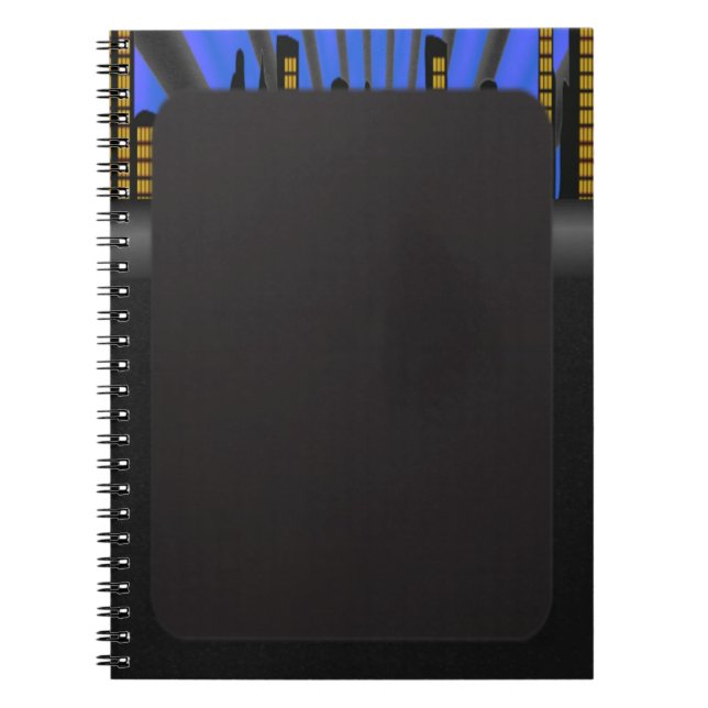 Caderno Espiral Notebook City Scapes (Frente)