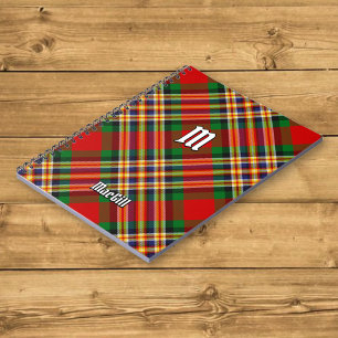 Caderno Espiral Notebook Clan MacGill Tartan