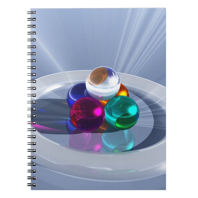 Caderno Espiral Notebook Claro Curvo (Frente)
