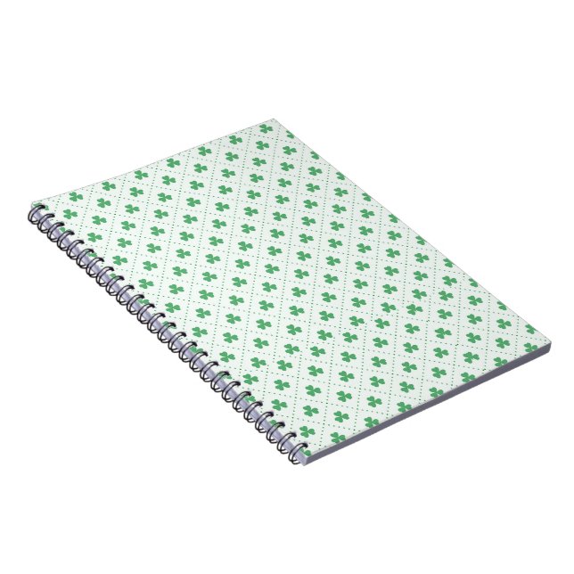 Caderno Espiral Notebook Classic Clover Design para uso diário (Lado Direito)