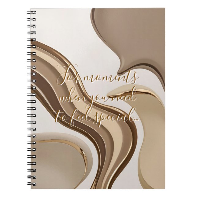 Caderno Espiral Notebook clássico em na moda gráfico (Frente)