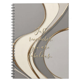Caderno Espiral Notebook clássico em na moda gráfico