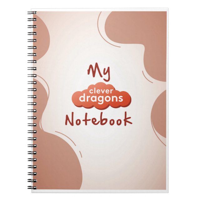 Caderno Espiral Notebook Clever Dragon (Frente)