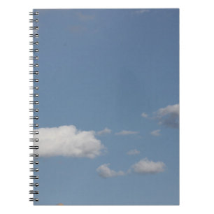 Caderno Espiral Notebook Clouds Blue Sky