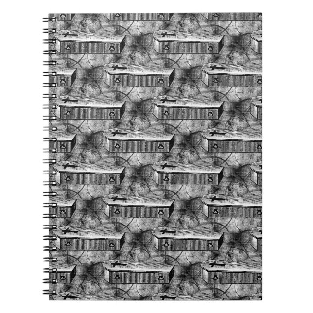 Caderno Espiral Notebook Coffin (Frente)