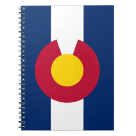 Caderno Espiral Notebook Colorado Flag Spiral