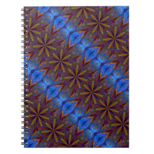 Caderno Espiral Notebook Colorful Abstrato Shapes